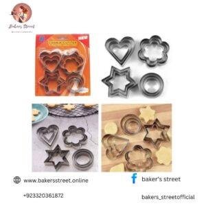 12 Pcs Stainless Steel Different Shapes Cookies Cutter Set