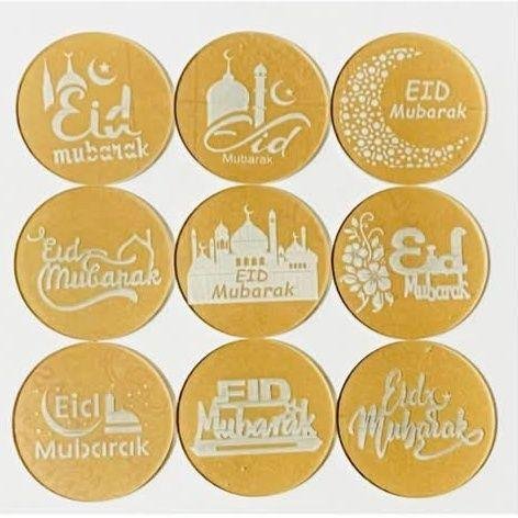 All Design Eid Mubarak Fondant Stamp