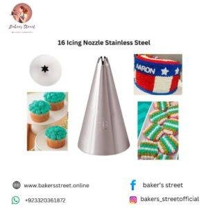 16 Icing Nozzle Stainless Steel