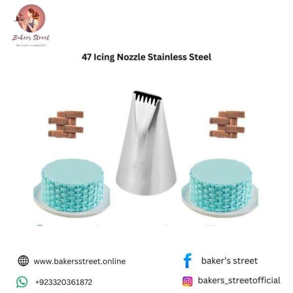 47 Icing Nozzle Stainless Steel