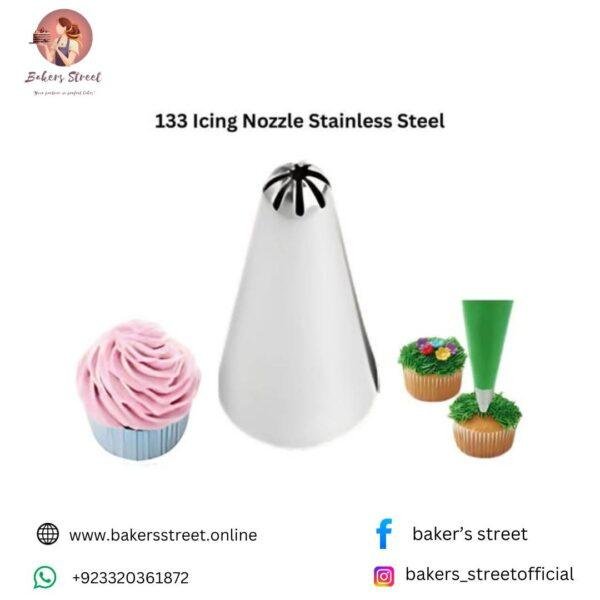 133 Icing Nozzle Stainless Steel