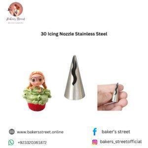 30 Icing Nozzle Stainless Steel