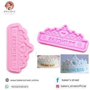 Princess Crown Shape Fondant Silicone Mold