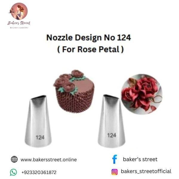 Nozzle design no 124 (for rose petal)