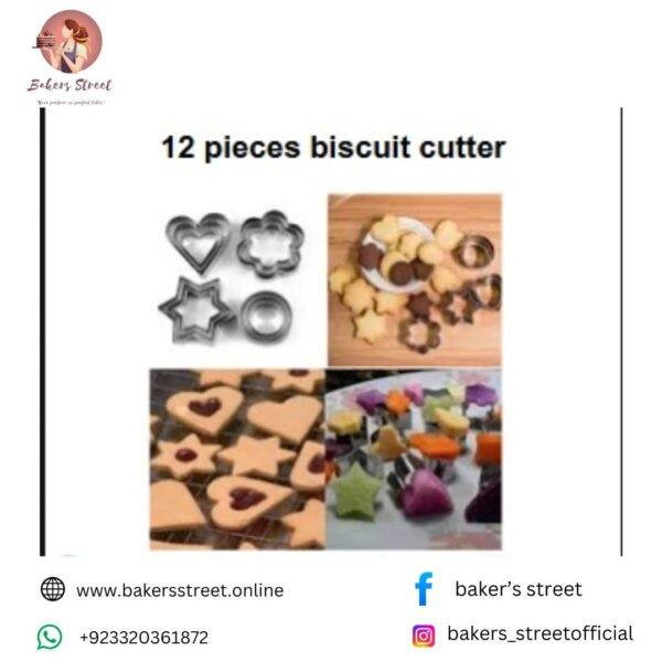 12 pieces biscuit cutter