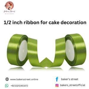 1/2 inch ribbon for cake decoration