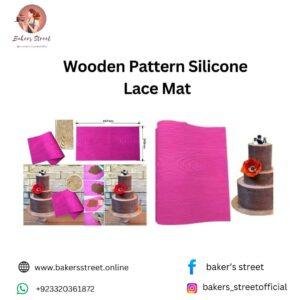 Wooden Pattern Silicone Lace Mat Mold
