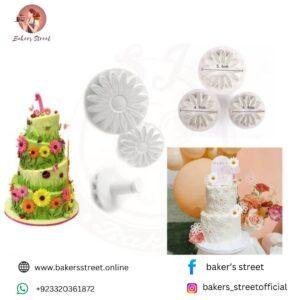 3Pcs Sunflower Plunger Cutter Set