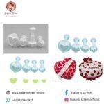 Heart Plunger Cutter Set