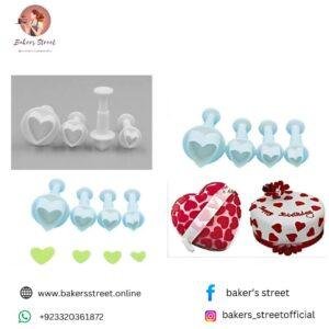 Heart Plunger Cutter Set